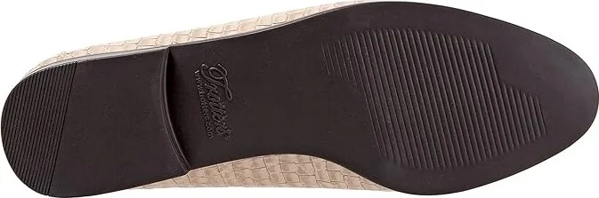 Trotters Liz Croco Women's Shoes Bone Leather : 9 WW (EE) - Image 3