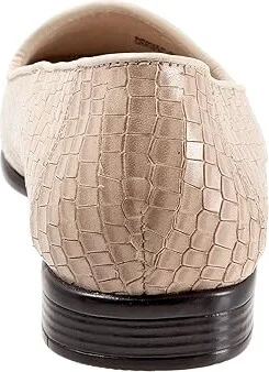 Trotters Liz Croco Women's Shoes Bone Leather : 9 WW (EE) - Image 4