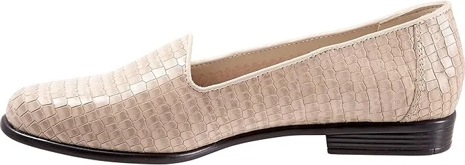 Trotters Liz Croco Women's Shoes Bone Leather : 9 WW (EE) - Image 6