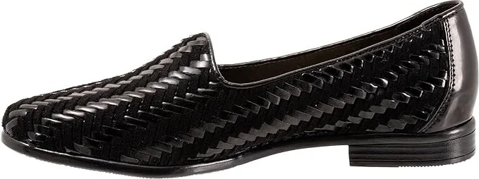 Trotters Liz III Women's Shoes Black/Black : 6.5 W (D), Leather - Image 6