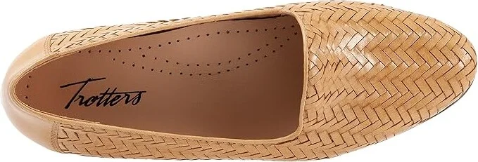 Trotters Liz III Women's Shoes Bone Leather : 11 WW (EE) - Image 2