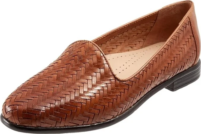 Trotters Liz III Women's Shoes Brown Leather : 11 N (AA)