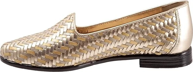 Trotters Liz III Women's Shoes Metallic : 6.5 M (B), Leather - Image 6