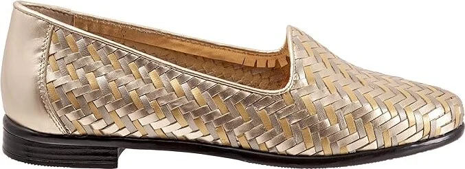 Trotters Liz III Women's Shoes Metallic : 6.5 M (B), Leather - Image 7