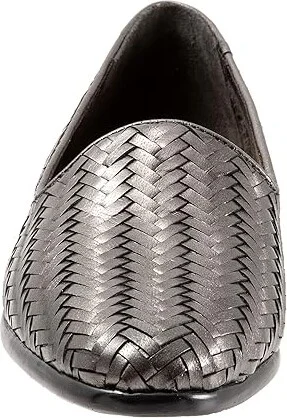 Trotters Liz III Women's Shoes Pewter : 12 WW (EE), Leather - Image 5