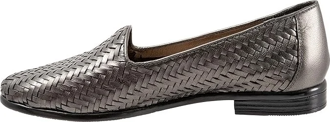 Trotters Liz III Women's Shoes Pewter : 12 WW (EE), Leather - Image 6