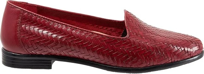 Trotters Liz III Women's Shoes Red Leather : 7 WW (EE) - Image 7