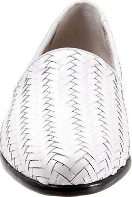 Trotters Liz III Women's Shoes White : 9.5 M (B), Leather - Image 5