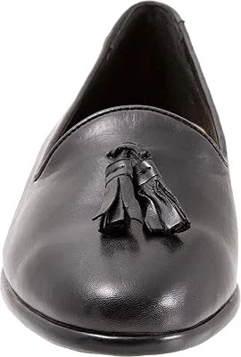 Trotters Liz Tassel Women's Shoes Black : 5.5 M (B), Leather - Image 5