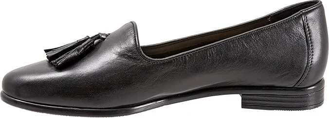 Trotters Liz Tassel Women's Shoes Black : 5.5 M (B), Leather - Image 6