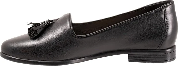 Trotters Liz Tassel Women's Shoes Black Smooth : 5 M (B), Leather - Image 6