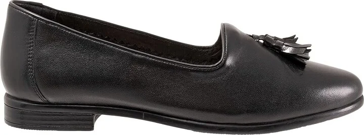 Trotters Liz Tassel Women's Shoes Black Smooth : 5 M (B), Leather - Image 7