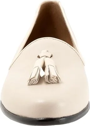 Trotters Liz Tassel Women's Shoes Ivory : 10 M (B), Leather - Image 5