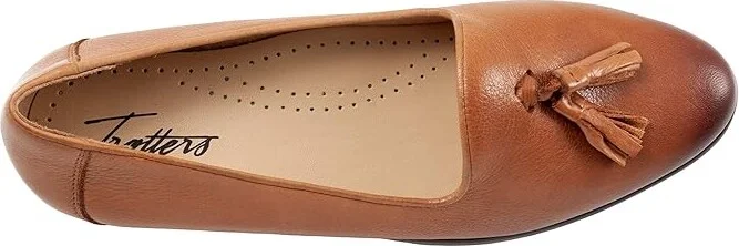 Trotters Liz Tassel Women's Shoes Luggage : 6 M (B), Leather - Image 2
