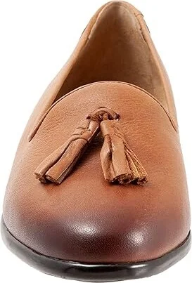 Trotters Liz Tassel Women's Shoes Luggage : 6 M (B), Leather - Image 5