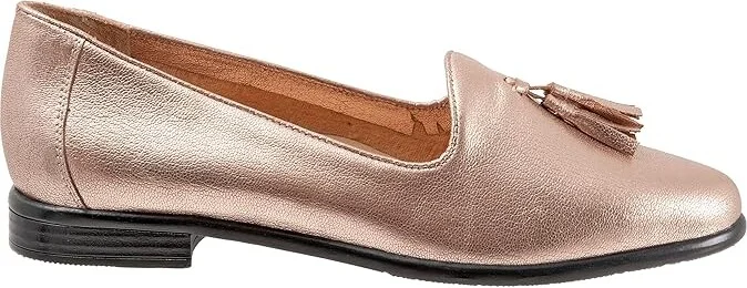 Trotters Liz Tassel Women's Shoes Rose Gold Metallic : 5 M (B), Leather - Image 7