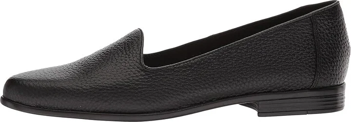 Trotters Liz Tumbled Women's Slip on Shoes Black Very Soft Leather : 7.5 N (AA) - Image 7