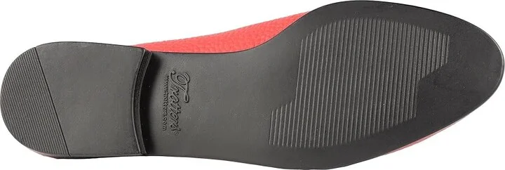 Trotters Liz Tumbled Women's Slip on Shoes Red Very Soft Leather : 9.5 WW (EE) - Image 4
