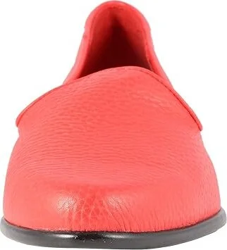 Trotters Liz Tumbled Women's Slip on Shoes Red Very Soft Leather : 9.5 WW (EE) - Image 6