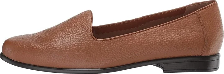 Trotters Liz Tumbled Women's Slip on Shoes Tan Very Soft Tumbled Leather : 5 M (B) - Image 7