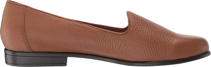 Trotters Liz Tumbled Women's Slip on Shoes Tan Very Soft Tumbled Leather : 5 M (B) - Image 8