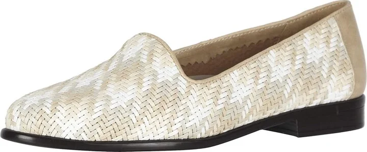 Trotters Liz Women's Shoes Beige : 7 W (D), Leather - Image 2
