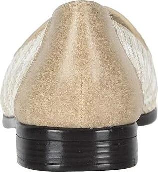 Trotters Liz Women's Shoes Beige : 7 W (D), Leather - Image 5