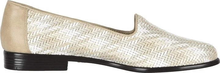 Trotters Liz Women's Shoes Beige : 7 W (D), Leather - Image 8