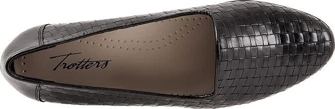Trotters Liz Women's Shoes Black Calf : 5.5 M (B), Leather - Image 3