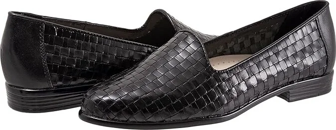 Trotters Liz Women's Shoes Black Calf : 5.5 M (B), Leather