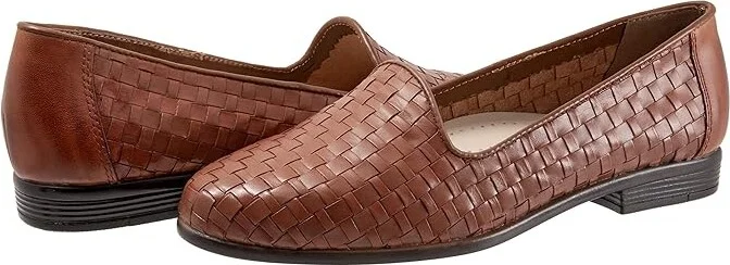 Trotters Liz Women's Shoes Brown Calf : 5.5 M (B), Leather