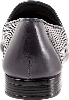 Trotters Liz Women's Shoes Navy Calf : 10.5 WW (EE), Leather - Image 4