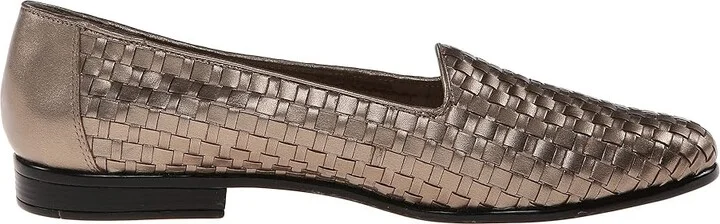Trotters Liz Women's Shoes Pewter Calf : 8.5 N (AA), Leather - Image 8