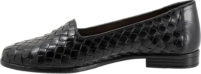 Trotters Lizette Women's Flat Shoes Black : 10.5 N (AA), Latex - Image 5