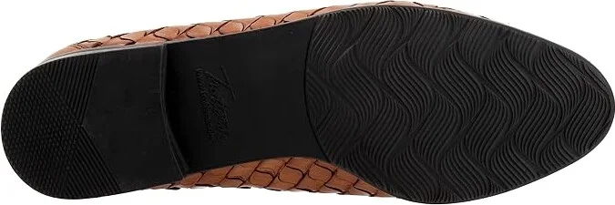 Trotters Lizette Women's Flat Shoes Brown : 8 W (D), Latex - Image 3