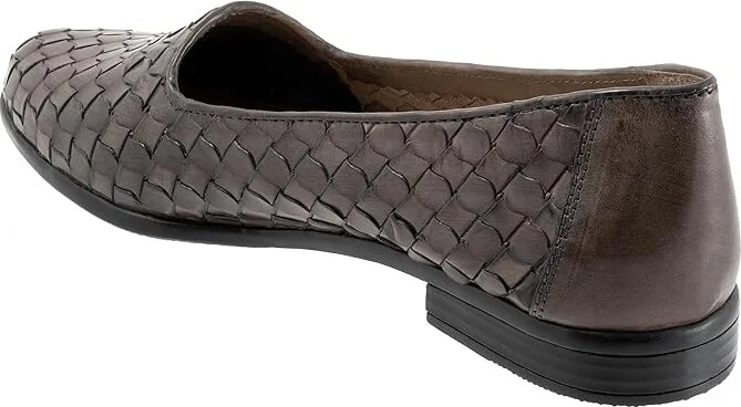 Trotters Lizette Women's Flat Shoes Dark Grey : 11 W (D), Latex - Image 4