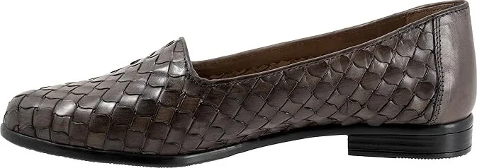 Trotters Lizette Women's Flat Shoes Dark Grey : 11 W (D), Latex - Image 5