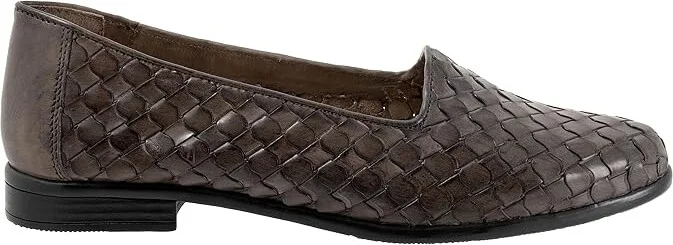 Trotters Lizette Women's Flat Shoes Dark Grey : 11 W (D), Latex - Image 6
