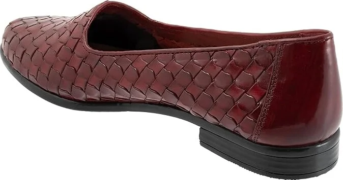 Trotters Lizette Women's Flat Shoes Sangria : 10.5 N (AA), Latex - Image 4