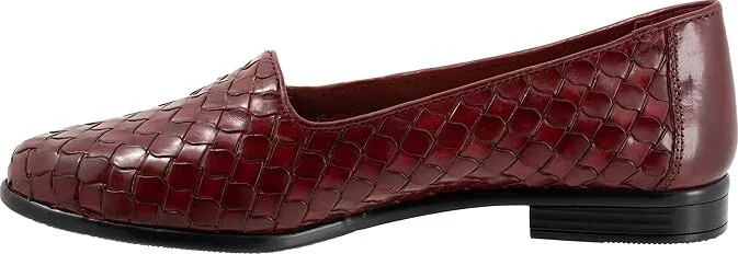 Trotters Lizette Women's Flat Shoes Sangria : 10.5 N (AA), Latex - Image 5
