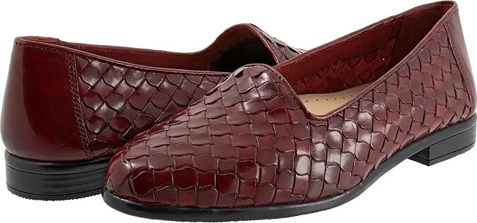Trotters Lizette Women's Flat Shoes Sangria : 10.5 N (AA), Latex