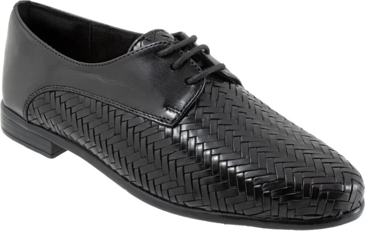 Trotters Lizzie Herringbone Flat