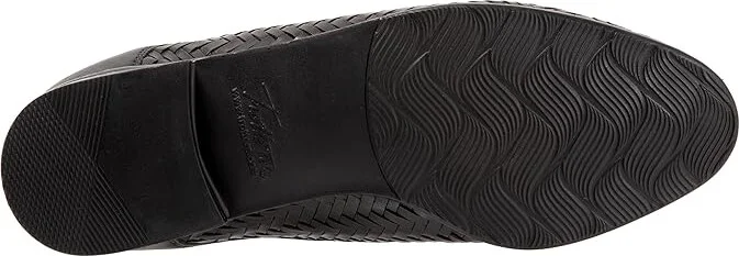 Trotters Lizzie Herringbone Women's Flat Shoes Black : 5.5 M (B), Leather - Image 3