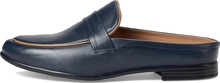 Trotters Lola Women's 1-2 inch heel Shoes Navy : 7 N (AA), Leather - Image 6