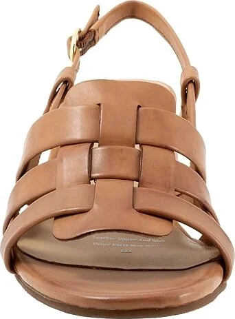 Trotters Luna Women's Sandals Luggage : 10 M (B), Leather - Image 5