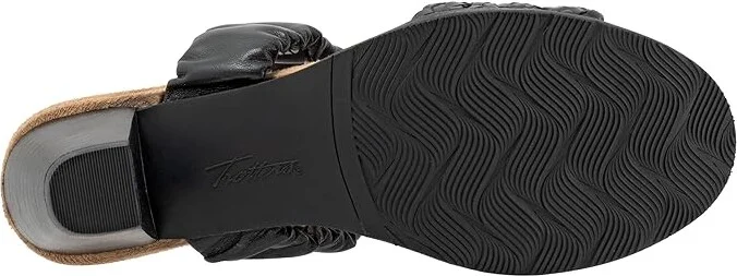 Trotters Mae Women's Sandals Black : 10.5 M (B), Leather - Image 3