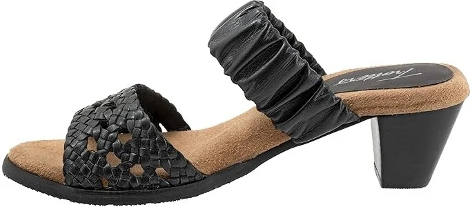 Trotters Mae Women's Sandals Black : 10.5 M (B), Leather - Image 6