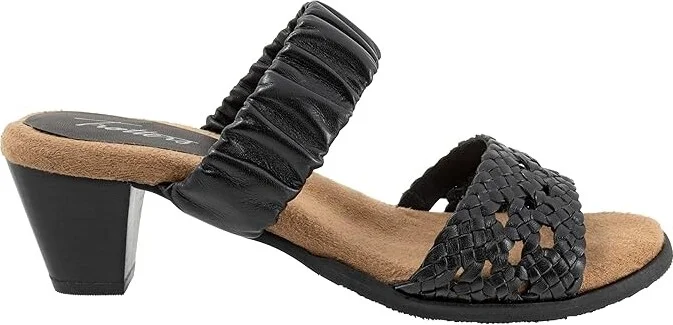 Trotters Mae Women's Sandals Black : 10.5 M (B), Leather - Image 7