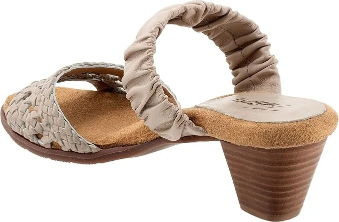 Trotters Mae Women's Sandals Ivory : 9.5 M (B), Leather - Image 4