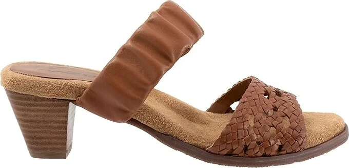 Trotters Mae Women's Sandals Luggage : 8.5 M (B), Leather - Image 7